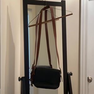 Black Fossil Crossbody Purse